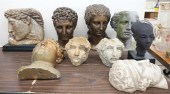 COLLECTION WITH NINE PLASTER B