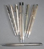 COLLECTION WITH NINE STERLING