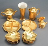 COLLECTION WITH PICKARD GILT P