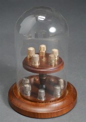 COLLECTION WITH TEN THIMBLES W