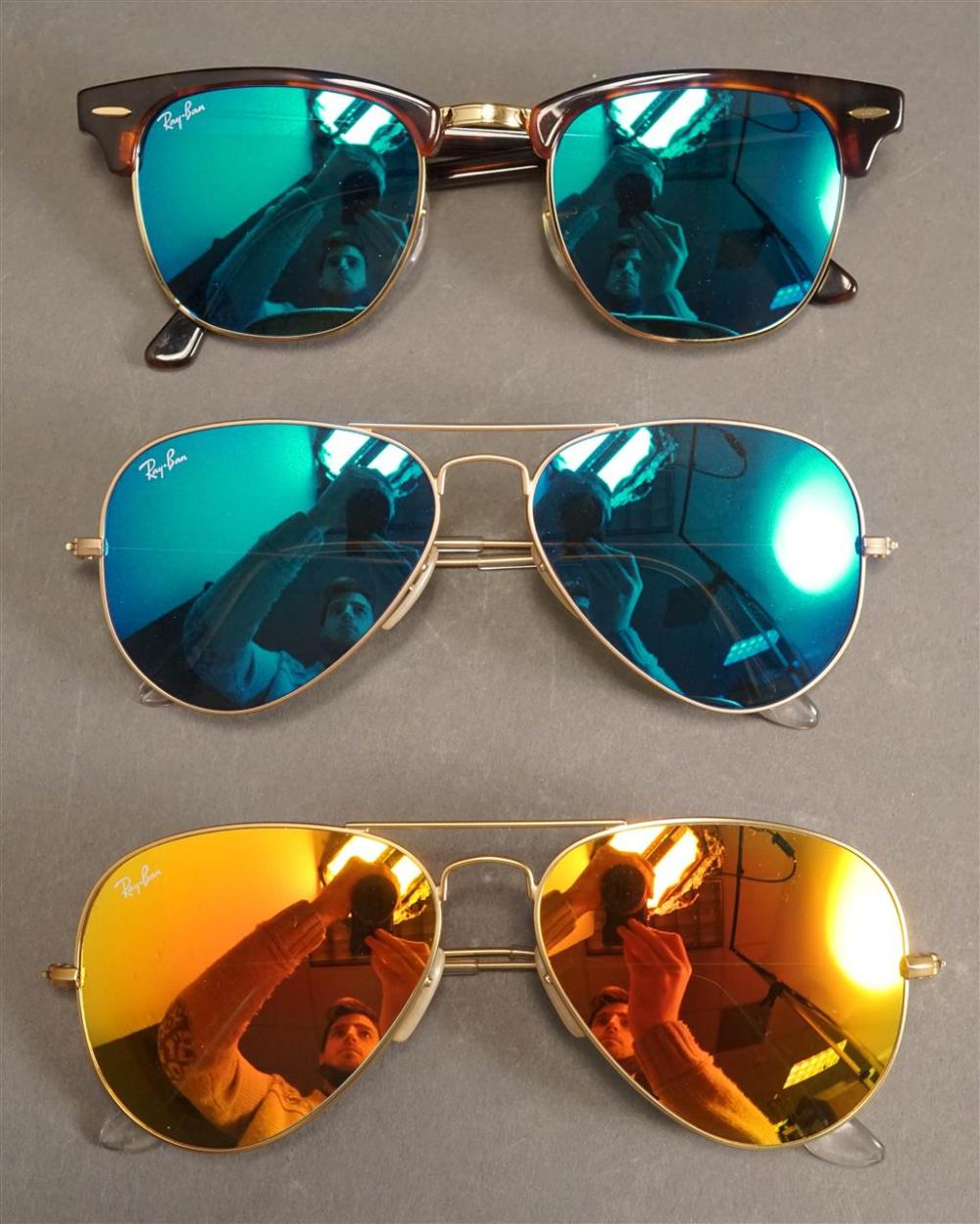 COLLECTION WITH THREE PAIRS OF