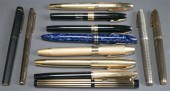 COLLECTION WITH TWELVE SHEAFFE