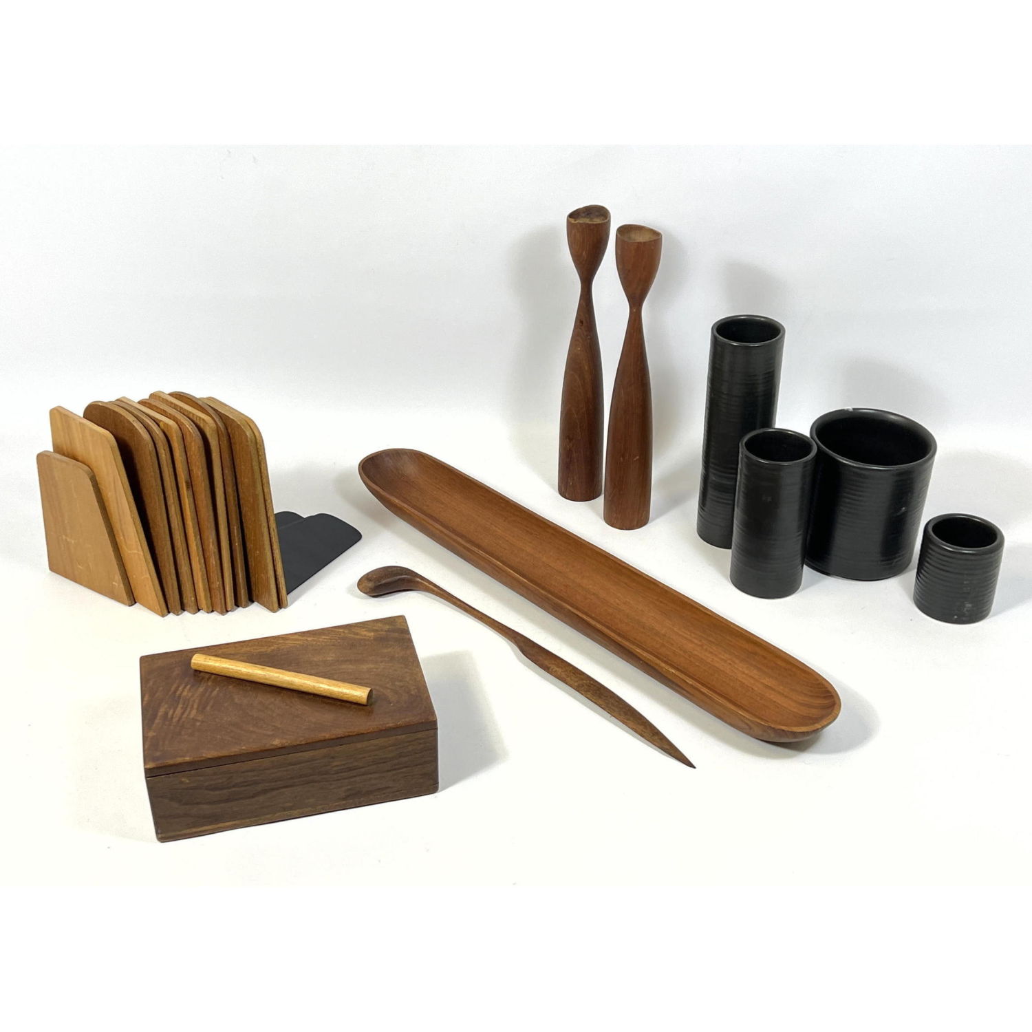 Collection Wood and Pottery