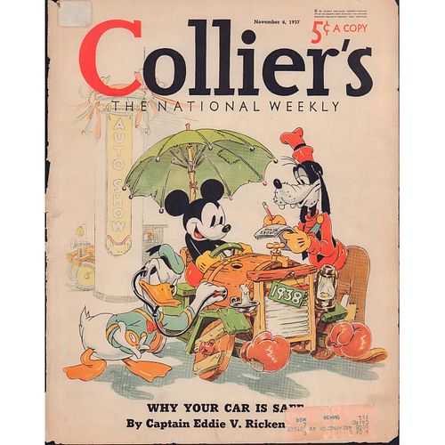 COLLIER'S MAGAZINE COVER,