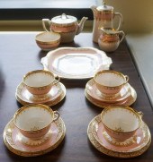 COLLINGWOOD 18-PIECE GILT PORC
