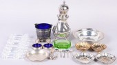 COLLLECTION OF SILVER, PLATED