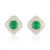 COLOMBIAN EMERALD AND DIAMOND
