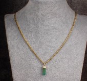 COLOMBIAN EMERALD AND GOLD NEC