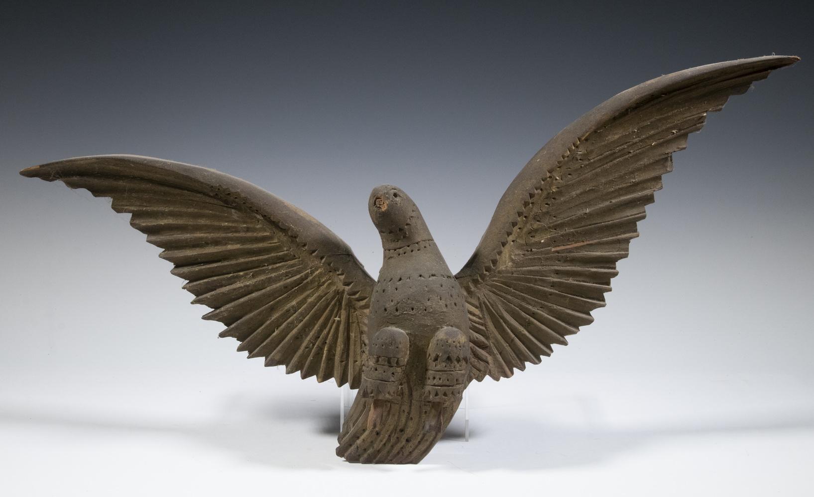 COLONIAL AMERICAN FOLK ART CARVED