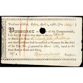 COLONIAL CURRENCY, APRIL 1, 17