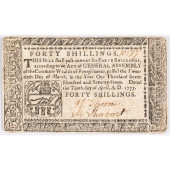 COLONIAL CURRENCY APRIL 10, 17