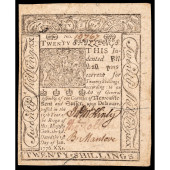 COLONIAL CURRENCY, DELAWARE. J