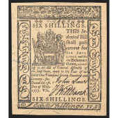 COLONIAL CURRENCY, DELAWARE MA