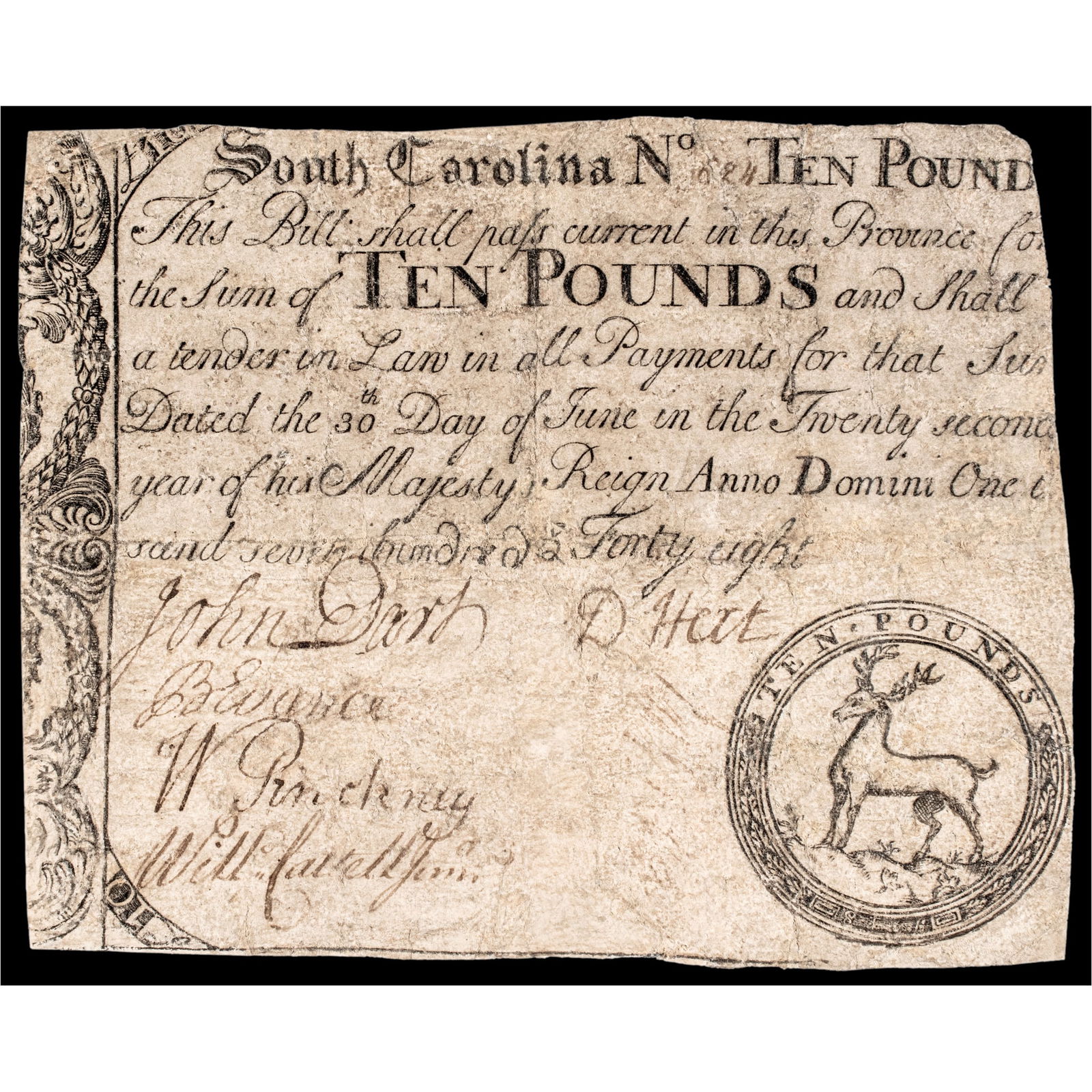 COLONIAL CURRENCY, JUNE 30,