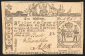 COLONIAL CURRENCY, NEW YORK, F