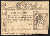 COLONIAL CURRENCY, NEW YORK FE