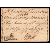 COLONIAL CURRENCY NOTE, APRIL