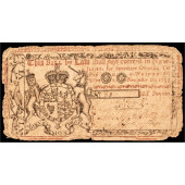 COLONIAL CURRENCY NOTE, NJ. NO