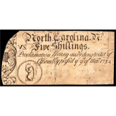 COLONIAL CURRENCY NOTE, NORTH