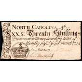 COLONIAL CURRENCY NOTE, NORTH