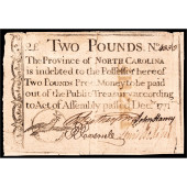 COLONIAL CURRENCY NOTE, NORTH