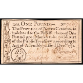 COLONIAL CURRENCY NOTE, NORTH