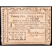 COLONIAL CURRENCY NOTE, NORTH