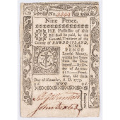 COLONIAL CURRENCY, NOVEMBER 6,