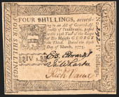 COLONIAL CURRENCY, PENN., MARC