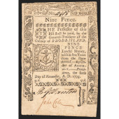 COLONIAL CURRENCY, RI. NOV. 6,