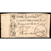 COLONIAL CURRENCY, SC. APRIL 1