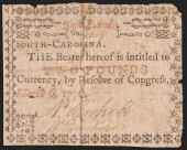 COLONIAL CURRENCY, SOUTH CAROL