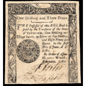 COLONIAL CURRENCY, VERMONT FEB
