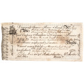 COLONIAL CURRENCY, VIRGINIA, A