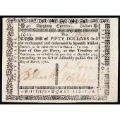 COLONIAL CURRENCY. VIRGINIA, M