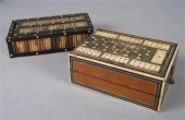 Colonial ebonized hardwood and