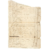COLONIAL ERA, GROUP LARGE LOT,