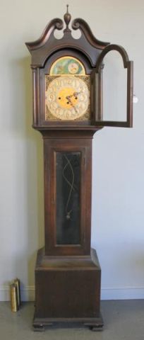 Colonial Mahogany Tall Case