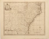 Colonial Map of North Carolina
