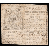 COLONIAL MAY 24, 1760 VIRGINIA