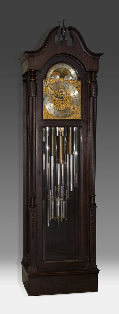 Colonial Revival Carved Mahogany
