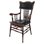COLONIAL REVIVAL MAHOGANY SPIN