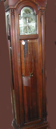 Colonial Revival Stained Mahogany