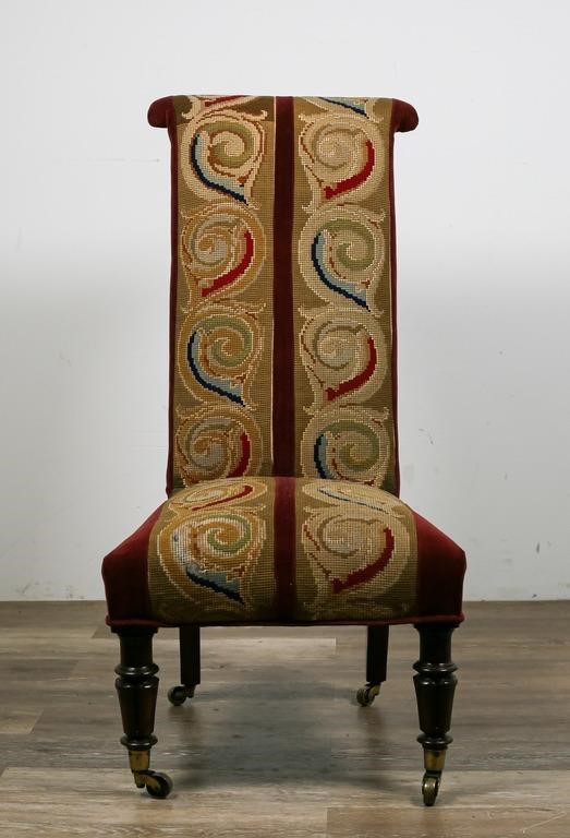 COLONIAL STYLE CREWELWORK SEWING