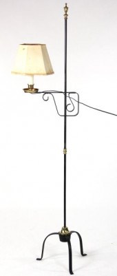 Colonial Style Iron Floor Lamp