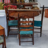 COLONIAL STYLE KITCHEN TABLE &