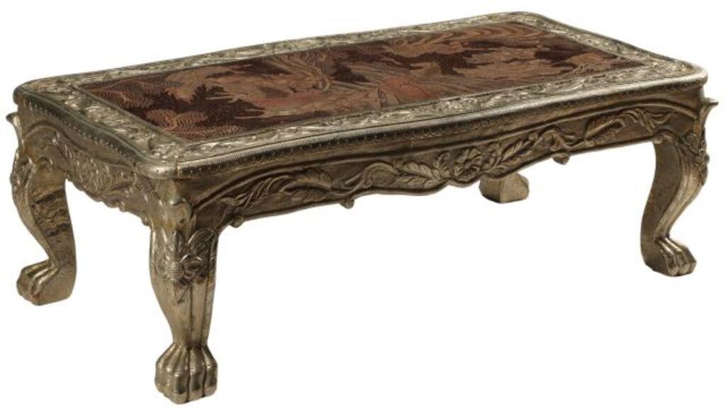 COLONIAL STYLE LACQUER & SILVERED