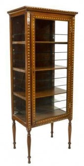 COLONIAL TEAKWOOD BONE INLAID