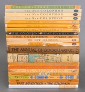 COLOPHON: BOOKS OF BIBLIOPHILI