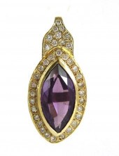 COLOR CHANGE SAPPHIRE AND DIAM